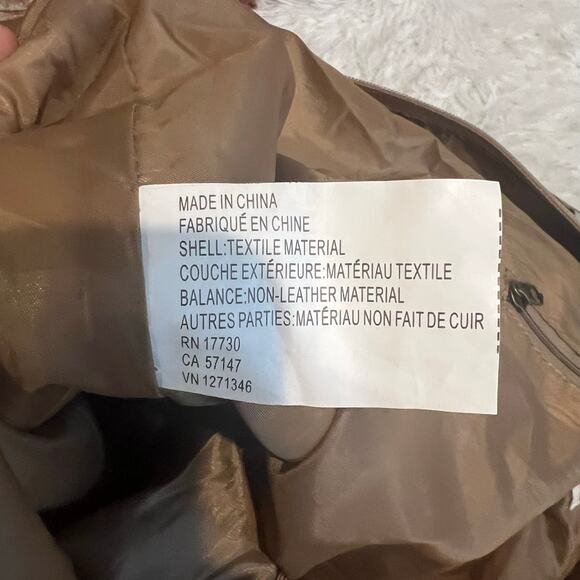 Mossimo Leopard Print Tote Bag XL 24x16x8 Duffel Duffle Bag Cheetah Animal Zip - Picture 6 of 6